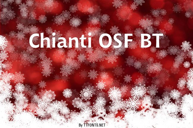 Chianti OSF BT example
